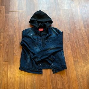 Guess hooded denim jacket